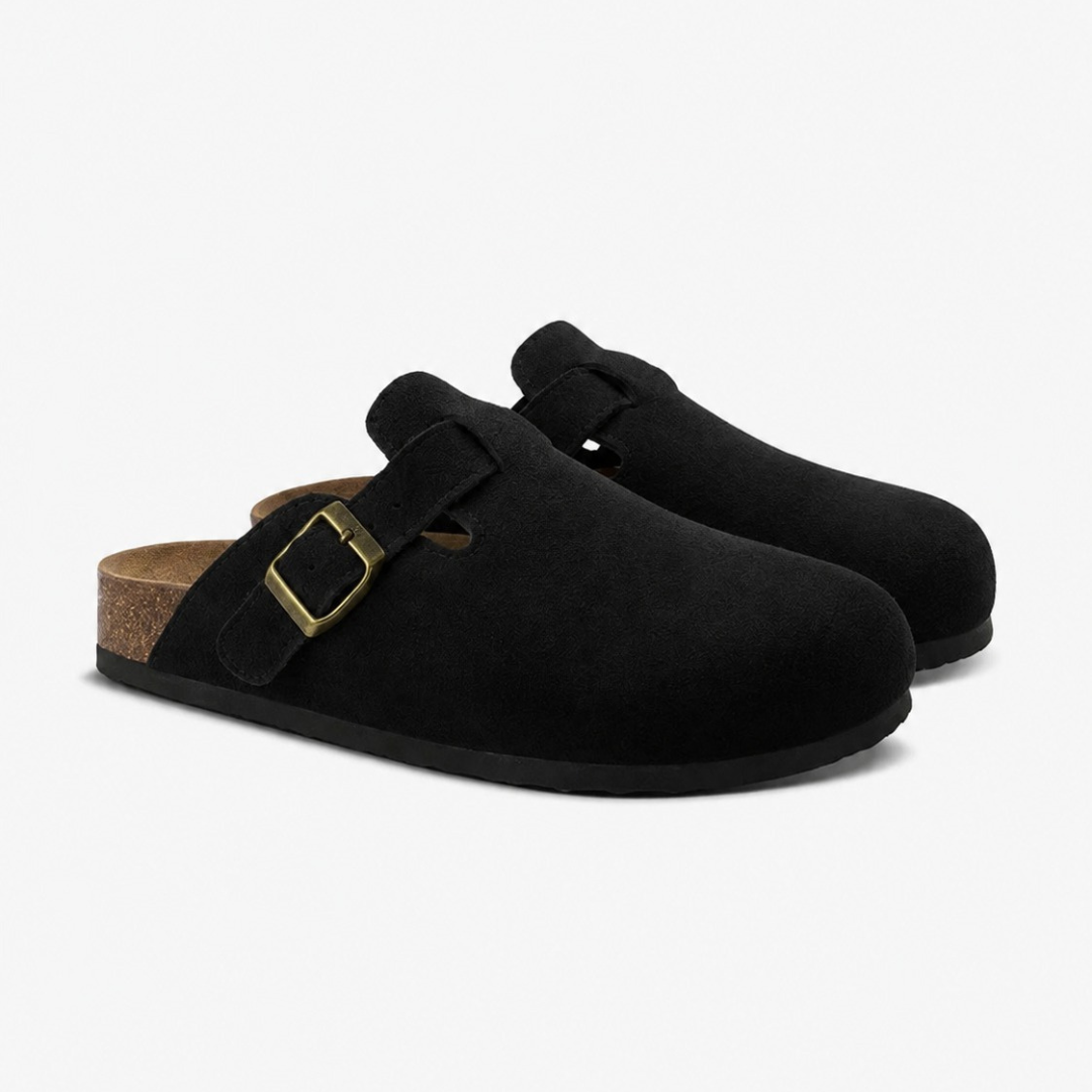 Halden Suede Clog