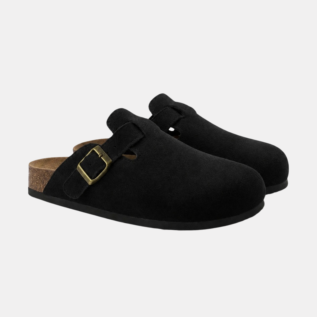 Halden Suede Clog