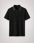 Fenwick Tipped Zip Polo