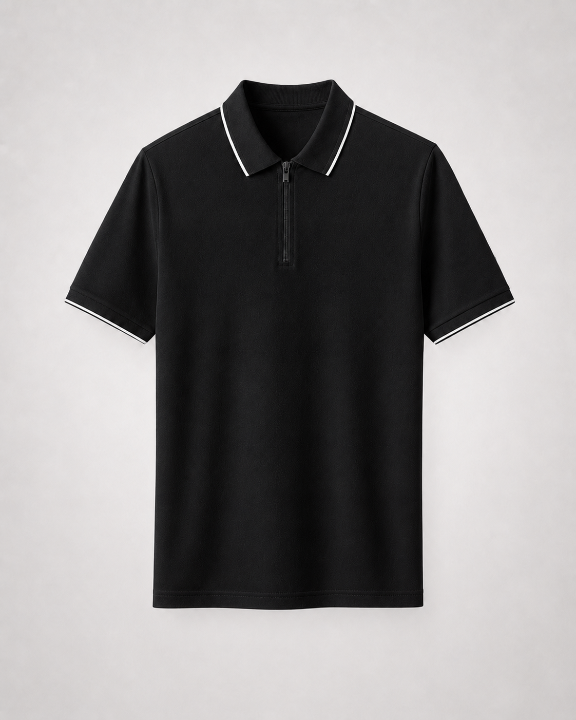 Fenwick Tipped Zip Polo